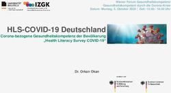 HLS-COVID-19 Deutschland - Corona-bezogene Gesundheitskompetenz der Bev&ouml;lkerung "Health Literacy Survey COVID-19"