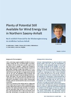 Plenty of Potential Still Available for Wind Energy Use in Northern Saxony-Anhalt