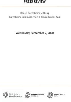 PRESS REVIEW Wednesday, September 2, 2020 - Daniel Barenboim Stiftung Barenboim-Said Akademie & Pierre Boulez Saal