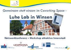 Luhe Lab in Winsen Gemeinsam statt einsam im Coworking Space - Netzwerkkonferenz - Workshop attraktive Innenstadt