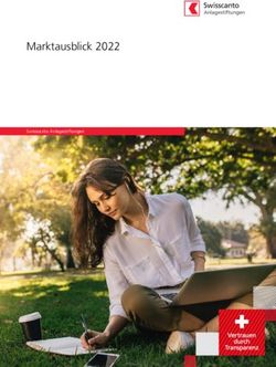 Marktausblick 2022 - Swisscanto Anlagestiftungen