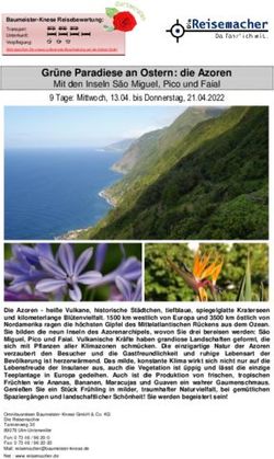 Grüne Paradiese an Ostern: die Azoren - Mit den Inseln São Miguel, Pico und Faial - Reisemacher