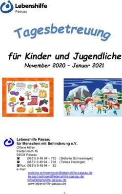 F&uuml;r Kinder und Jugendliche - November 2020 - Januar 2021