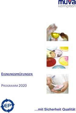 PROGRAMM 2020 EIGNUNGSPR&Uuml;FUNGEN - mit Sicherheit Qualit&auml;t