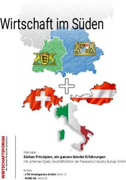 Wirtschaft im Süden - Interview: Sieben Prinzipien, ein ganzes Bündel Erfahrungen mit Johannes Spatz, Geschäftsführer der Panasonic Industry ...