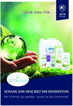 SETASAN: EINE NEUE WELT DER DESINFEKTION - Mit Sicherheit gut gepflegt - sp&uuml;ren Sie den Unterschied! - ASTA ...