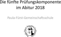 Die fünfte Prüfungskomponente im Abitur 2018 - Paula-Fürst-Gemeinschaftsschule - Paula-Fürst ...