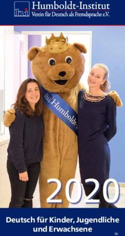 2020 Deutsch für Kinder, Jugendliche und Erwachsene - Humboldt-Institut