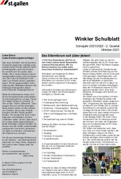 Winkler Schulblatt - Stadt St. Gallen