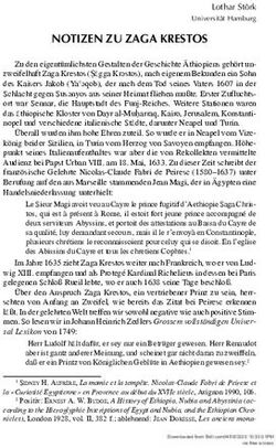 NOTIZEN ZU ZAGA KRESTOS - Brill