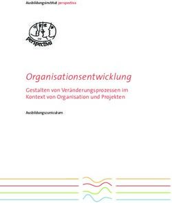 Organisationsentwicklung - Gestalten von Ver&auml;nderungsprozessen im Kontext von Organisation und Projekten - Ausbildungsinstitut perspectiva