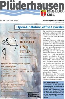 OpenAir-B&uuml;hne &ouml;ffnet wieder - Gemeinde Pl&uuml;derhausen
