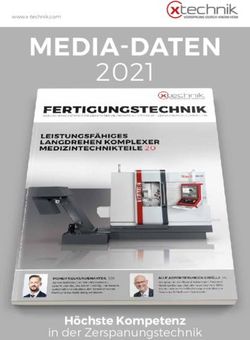 MEDIA-DATEN 2021 - H&ouml;chste Kompetenz - x-technik