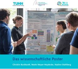 Das wissenschaftliche Poster - Christin Burkhardt, Neele Meyer-Heydecke, Nadine Stahlberg