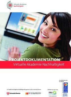 Projektdokumentation - Deutsche Bundesstiftung Umwelt