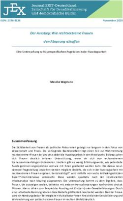 Der Ausstieg: Wie rechtsextreme Frauen den Absprung schaffen
