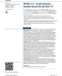 SEPSIS-3.0 - Ist die Intensiv-medizin bereit f&uuml;r die ICD-11?