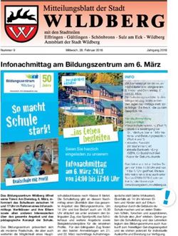 Infonachmittag am Bildungszentrum am 6. März - Stadt Wildberg