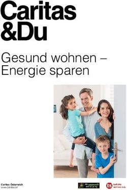 Gesund wohnen - Energie sparen - Die Umweltberatung