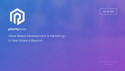 Prioritystate Value Based Development & Marketing - in Real Estate & Beyond - Juli 30, 2021 - prioritystate.com