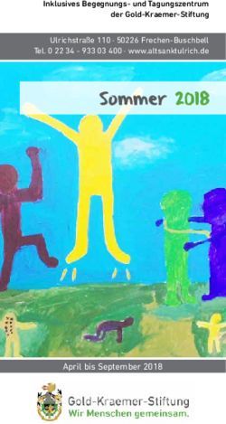 Sommer 2018 - April bis September 2018 - Inklusives Begegnungs- und Tagungszentrum der Gold-Kraemer-Stiftung - Kirche Alt St. Ulrich