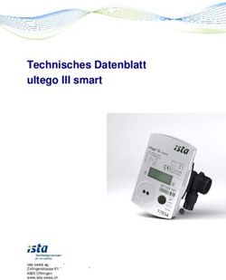 Technisches Datenblatt ultego III smart - ista International GmbH