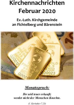 Kirchennachrichten Februar 2020 - Ev.-Luth. Kirchgemeinde an Fichtelberg und Bärenstein - Martin-Luther-Kirche zu ...