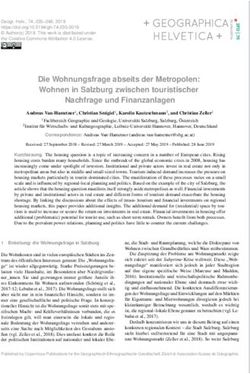 Die Wohnungsfrage abseits der Metropolen: Wohnen in Salzburg zwischen touristischer Nachfrage und Finanzanlagen