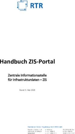 Handbuch ZIS-Portal Zentrale Informationsstelle für Infrastrukturdaten - ZIS - RTR.at
