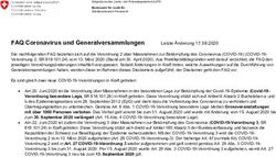 FAQ Coronavirus und Generalversammlungen - EJPD