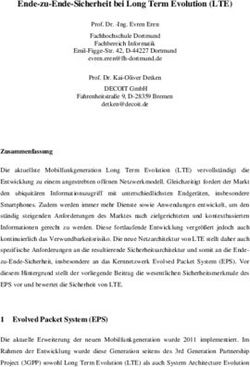 Ende-zu-Ende-Sicherheit bei Long Term Evolution (LTE)