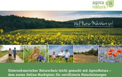 Weil Natur MehrWert ist! - Corporate Design Manual - Agora Natura
