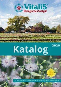 Katalog 2020 - Mit neuen Sorten u.a. in Blattgem&uuml;se, Fruchtgem&uuml;se und Porree - Vitalis Biologisches Saatgut
