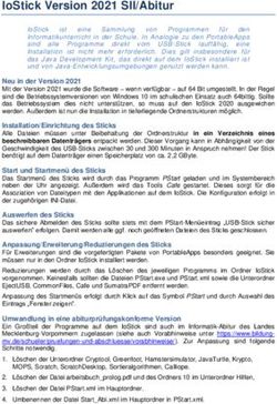 IOSTICK VERSION 2021 SII/ABITUR - VON TINO HEMPEL