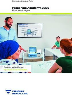 Fresenius Academy 2020 - Peritonealdialyse - Fresenius Medical Care - Ihr Partner f&uuml;r die Heimdialyse