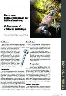 Einsatz von Betonschrauben in der Höhlenforschung - Utilisation des vis à béton en spéléologie - cfc-ffcam.fr