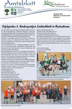 Erfolgreiches 3. Kindersportfest Leichtathletik in Breitenbrunn