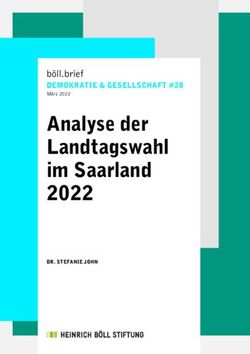 Analyse der Landtagswahl im Saarland 2022 - DEMOKRATIE & GESELLSCHAFT #28 b&ouml;ll.brief - Heinrich-B&ouml;ll ...