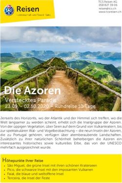 Die Azoren Verstecktes Paradis 23.09 - 02.10.2020 - Rundreise 10 Tage - TCS Reisen