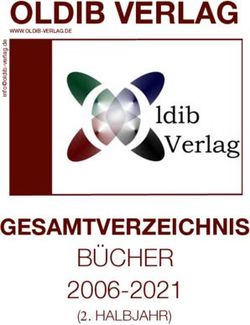 OLDIB VERLAG - GESAMTVERZEICHNIS B&Uuml;CHER 2006-2021