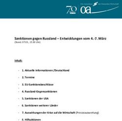 Sanktionen gegen Russland - Entwicklungen vom 4.-7. M&auml;rz