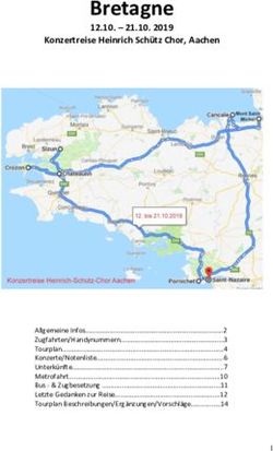 Bretagne 12.10 - 21.10. 2019 Konzertreise Heinrich Sch&uuml;tz Chor, Aachen - Heinrich-Sch&uuml;tz-Chor Aachen