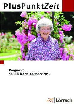 Programm 15. Juli bis 15. Oktober 2018 - Stadt Lörrach