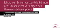 Schutz vor Extremwetter-Wie k&ouml;nnen sich Hausbesitzer vor Folgen des Klimawandels wappnen? - Regionalkonferenz des Bundes und der norddeutschen ...