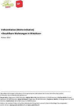 Volksinitiative (Wohn-Initiative) "Bezahlbare Wohnungen in Wetzikon"