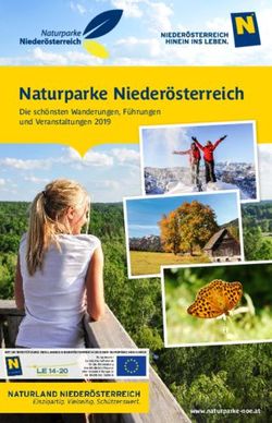 Naturparke Niederösterreich - Die schönsten Wanderungen, Führungen und Veranstaltungen 2019