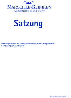Satzung ARSEILLE-LINIKEN - Vollst&auml;ndiger Wortlaut der Satzung der Marseille-Kliniken Aktiengesellschaft in der Fassung vom 25. Mai 2011