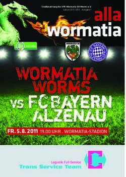Alla wormatia Wormatia Worms - vs FCBayern