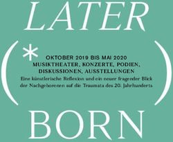 LATER BORN MUSIKTHEATER, KONZERTE, PODIEN, DISKUSSIONEN, AUSSTELLUNGEN