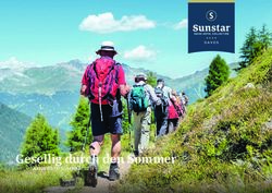 Gesellig durch den Sommer - Sunstar Hotels